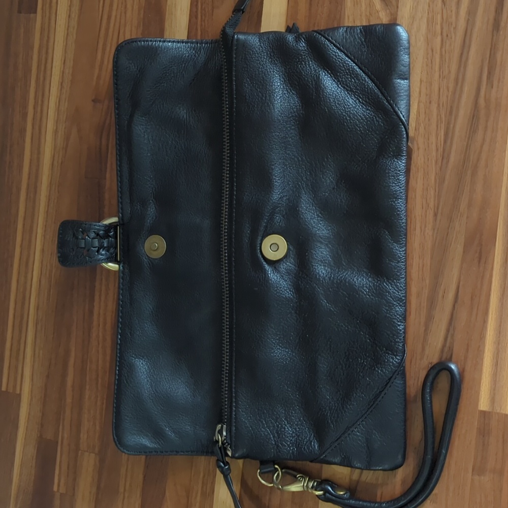 Clark's black leather clutch - Picture 5 of 12